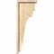 Ekena Millwork Pescadero Rough Sawn Corbel w/Backplate, Douglas Fir, 6"W x 10"D x 26"H COR06X10X26PEC01RDF - alternate 3